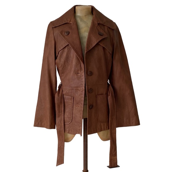 Karen Kane | 100% leather jacket - Picture 3 of 8